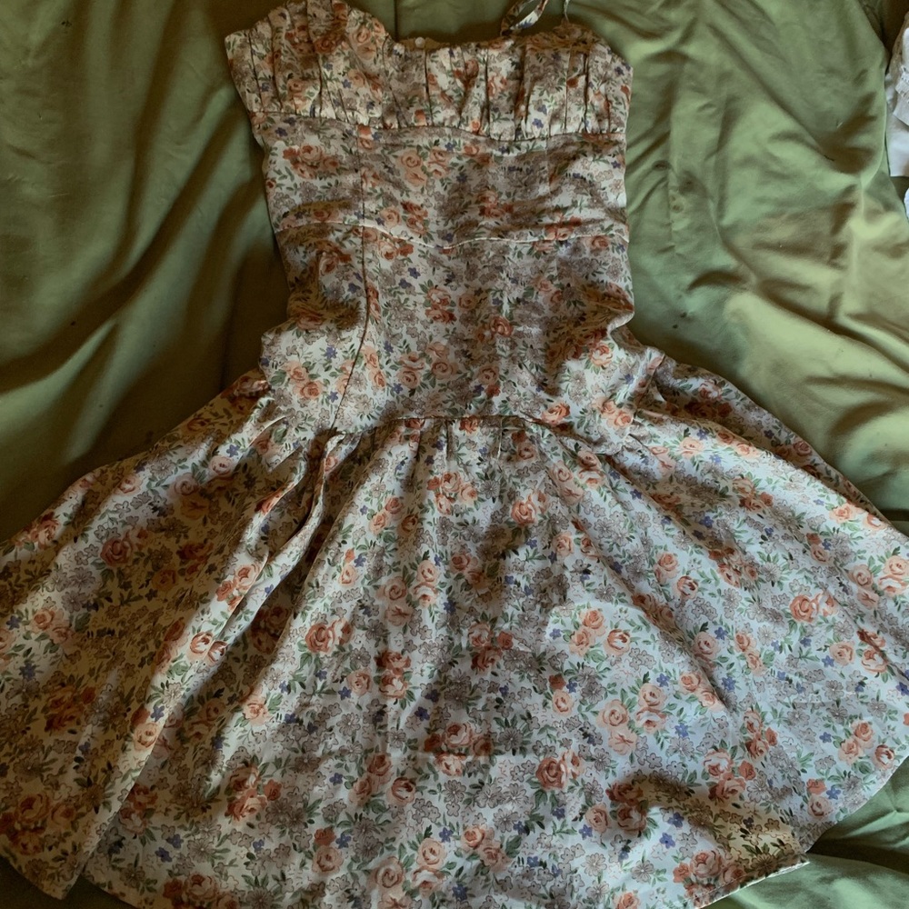 Shein Floral Ruffle Dress - Picture 4 of 6